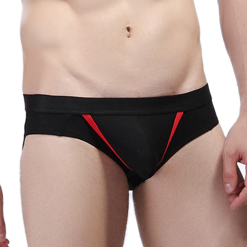 Sexy underwear men's briefs gun egg separation space capsule u convex bag ice silk breathable men's underwear men