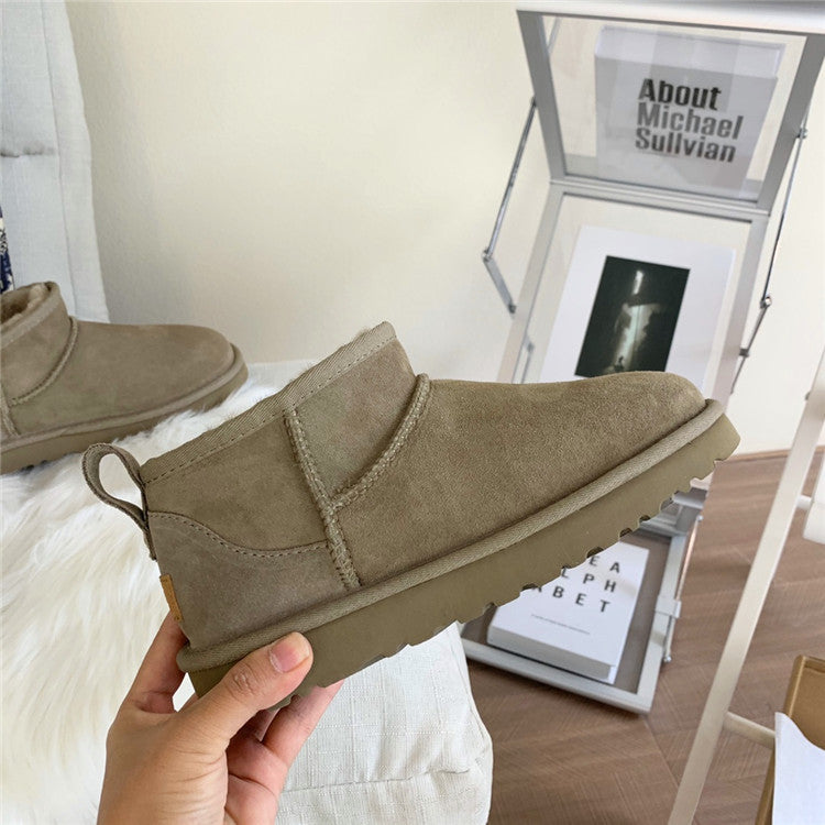 Snow boots warm for women
