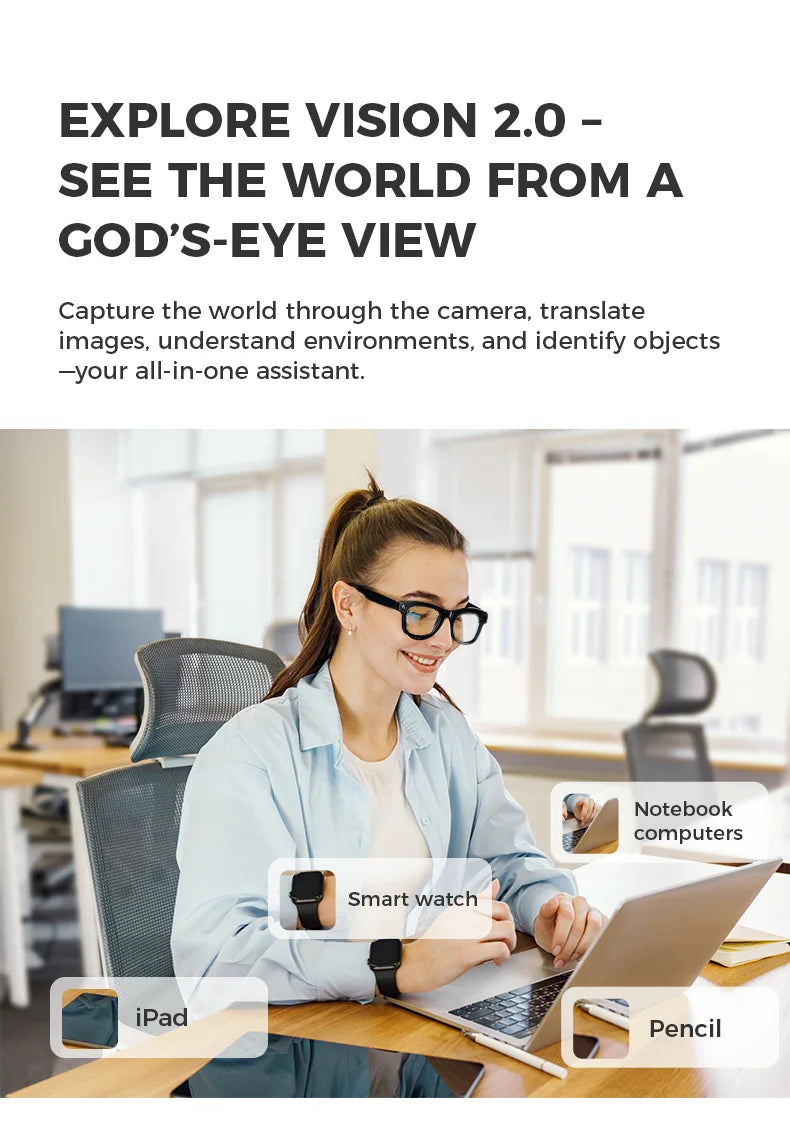 AI Spy Glasses Cam