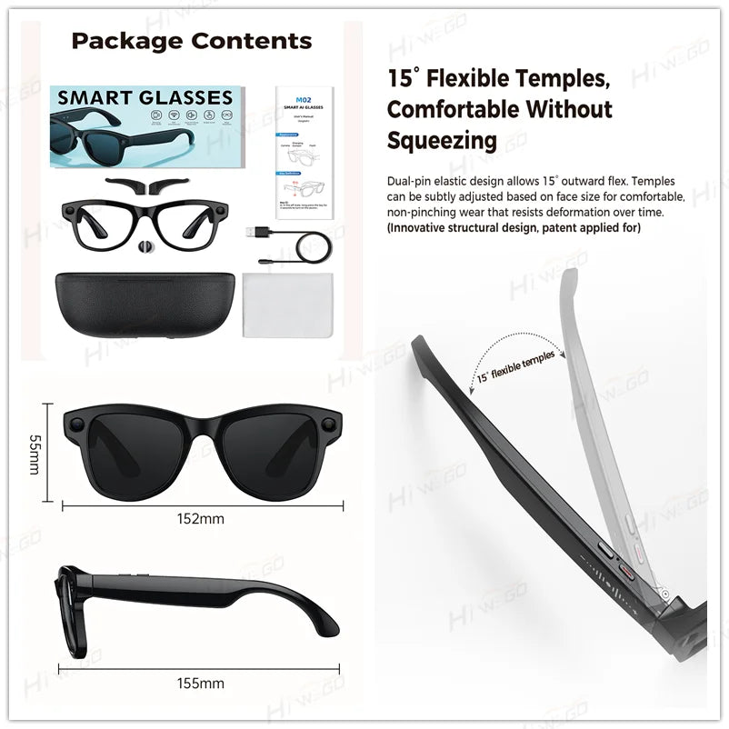 AI Smart Glasses 6K