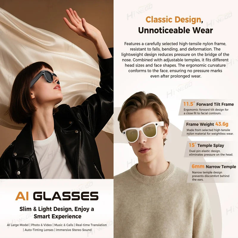AI Smart Glasses 6K