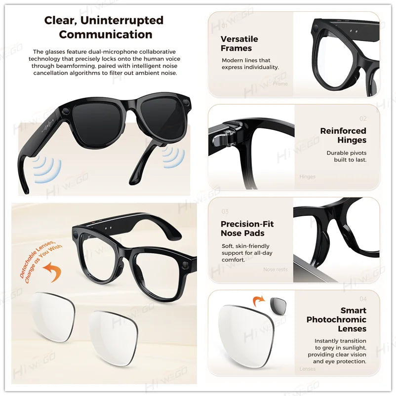 AI Smart Glasses 6K