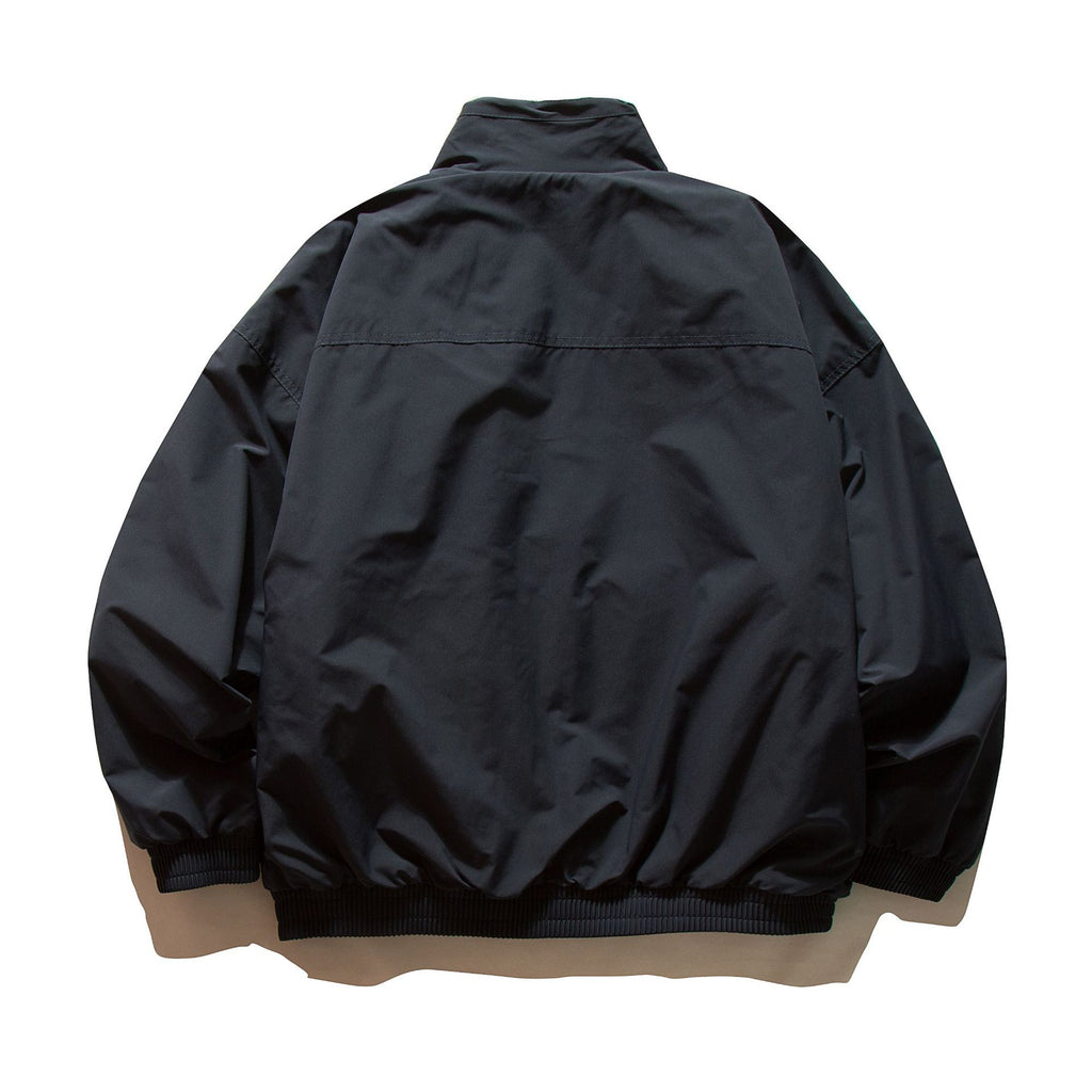 Shearling Cotton Coat Men's Simple Solid Color Loose Versatile Outerwear