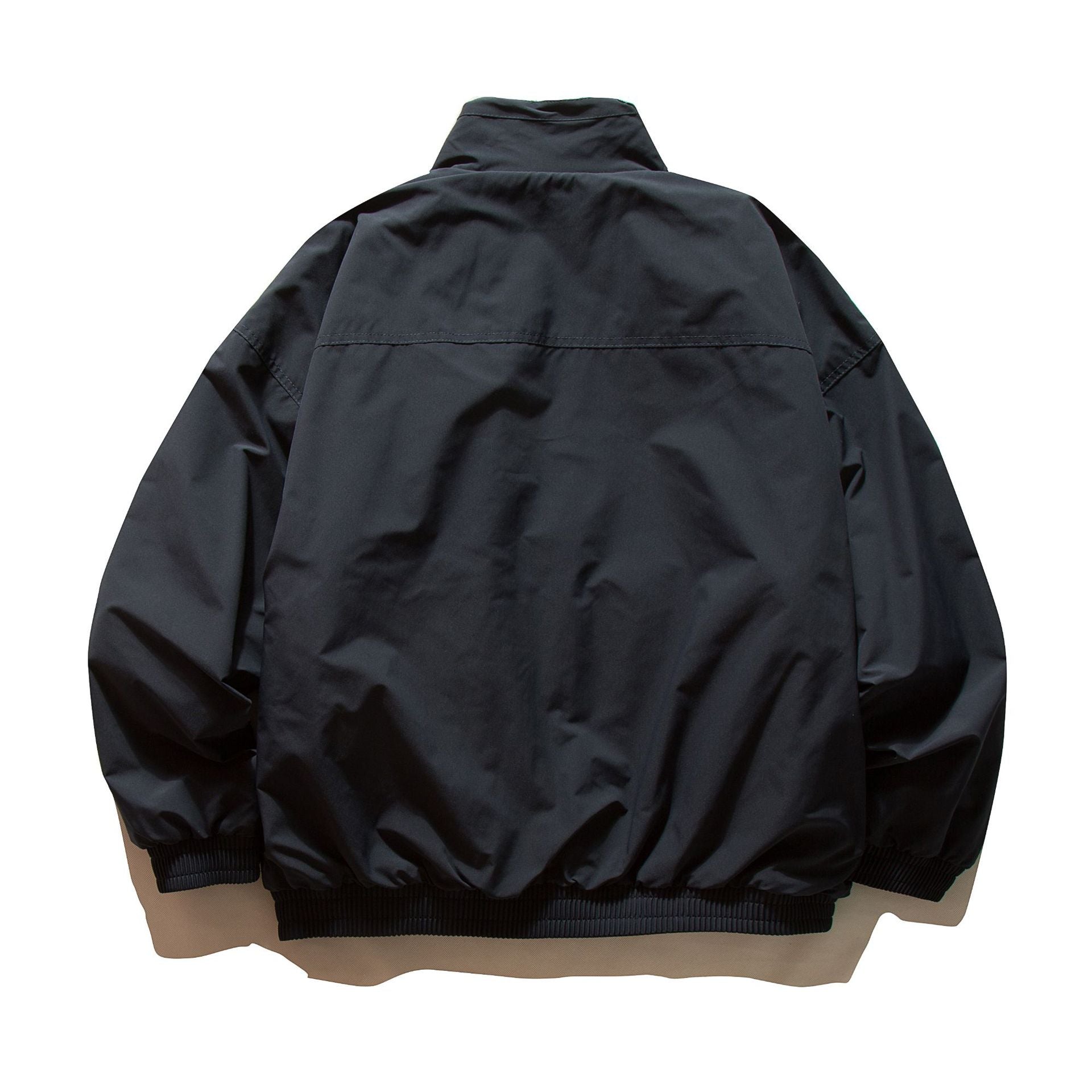 Shearling Cotton Coat Men's Simple Solid Color Loose Versatile Outerwear