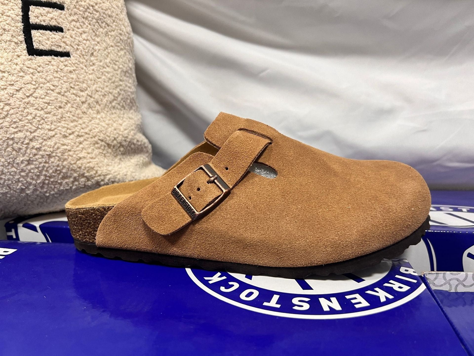 Warm Leather Cork Sandals