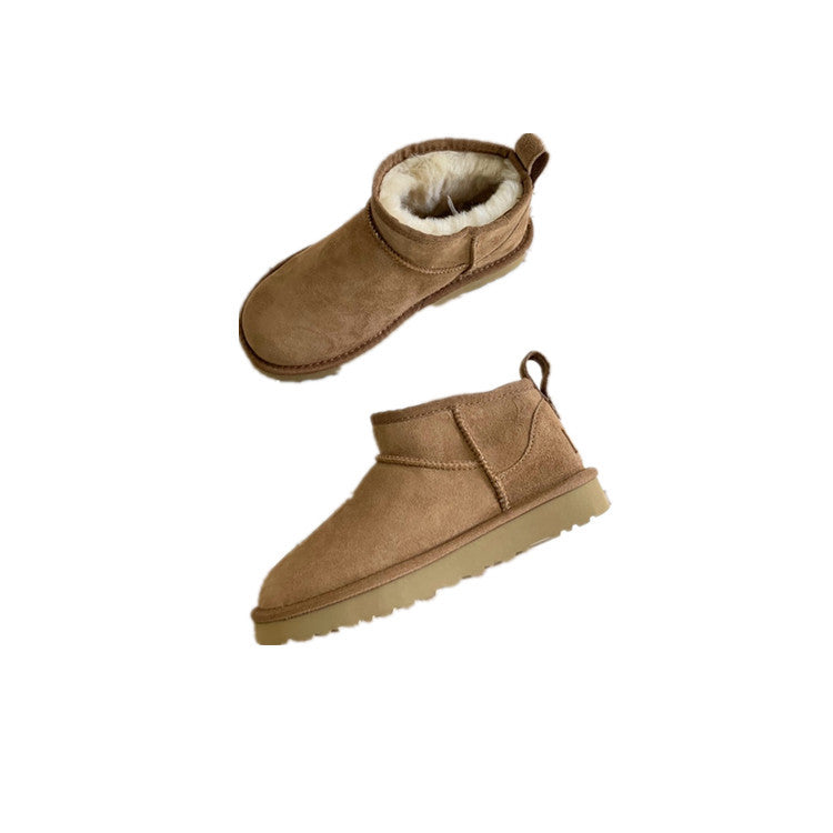 Snow boots warm for women