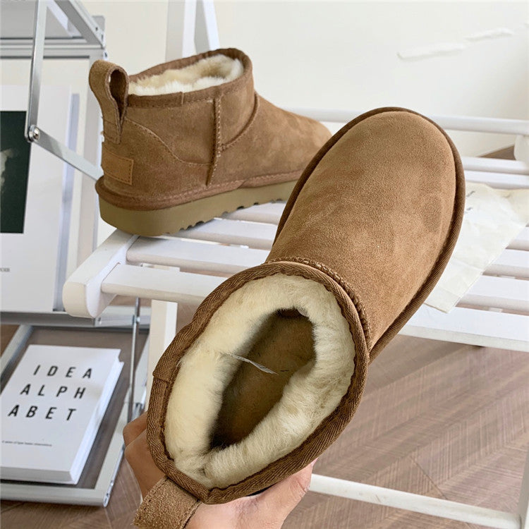 Snow boots warm for women