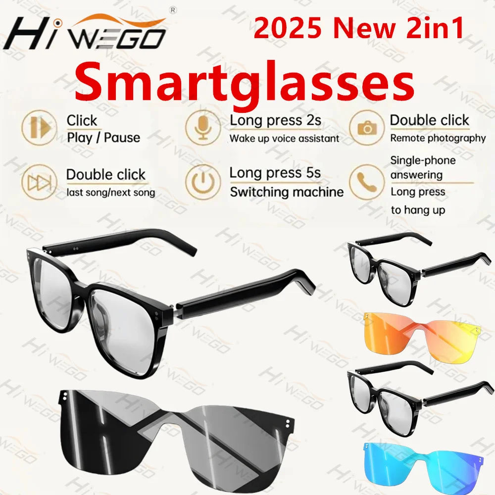 Hiwego New 2in1 Smart Glasses